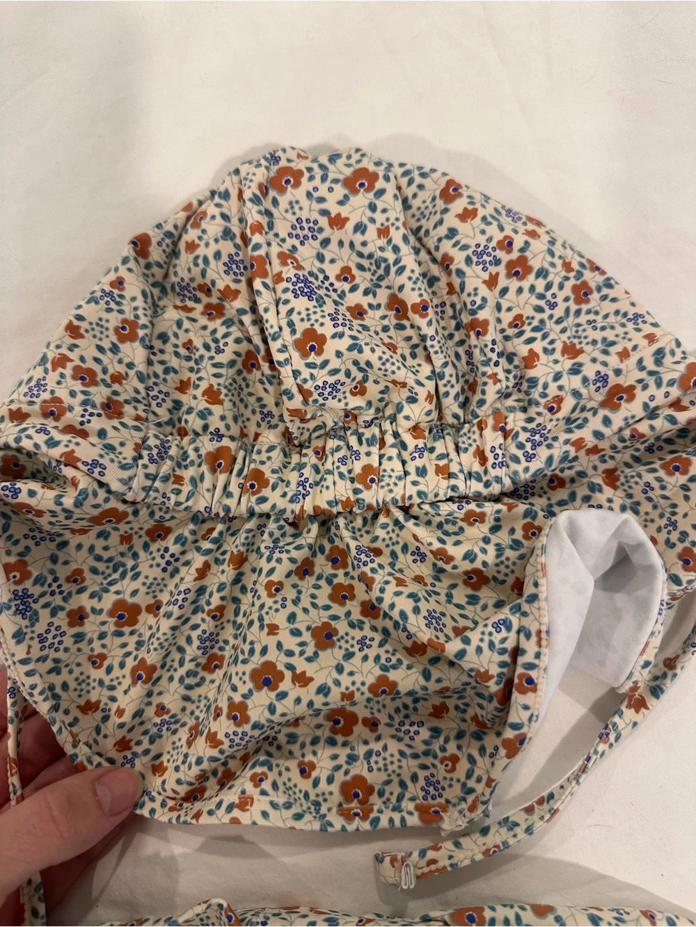 Zara Home Kids Floral Swim Guard and Hat